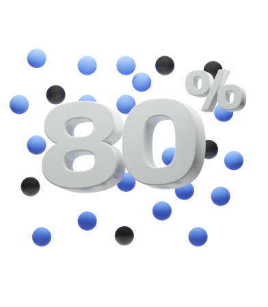 80% вероятность одобрения заявки 80% вероятность одобрения заявки